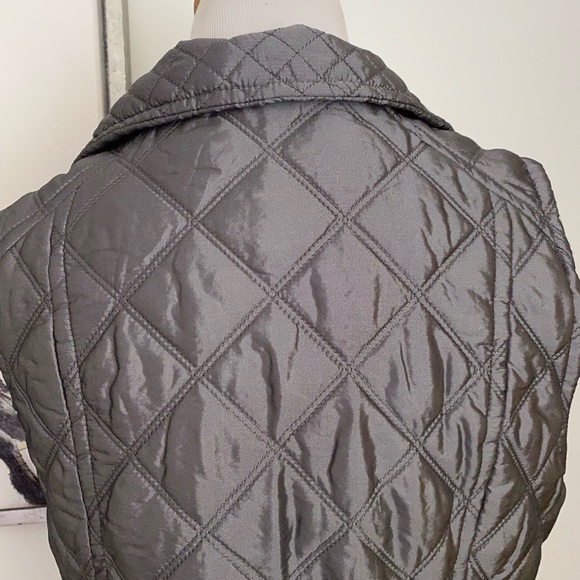 Marc New York Gray Quilted Vest Size Small - Picture 9 of 11